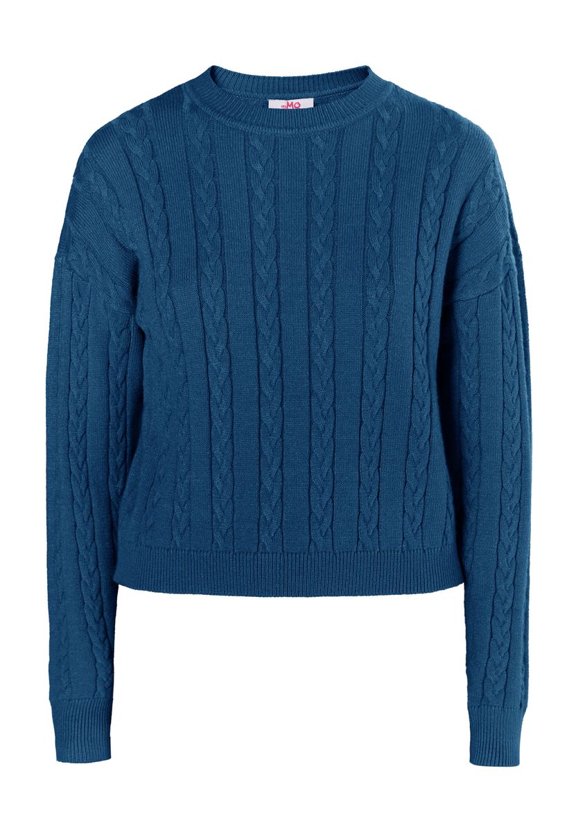 Mymo Strickpullover Damen Marine