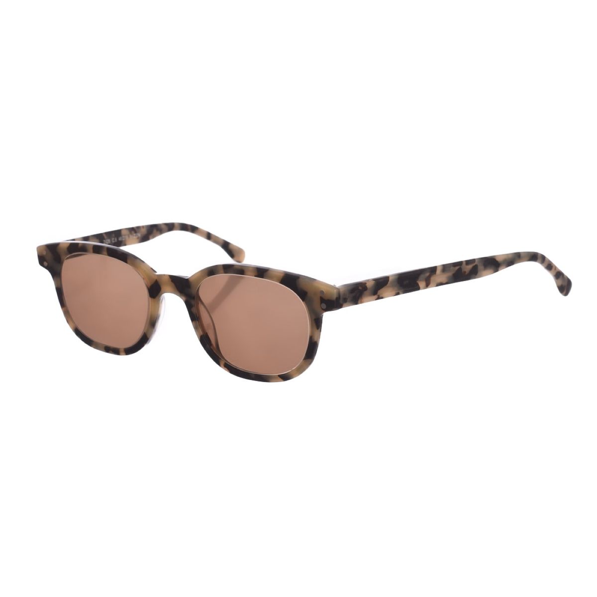 Quadratische Unisex-Sonnenbrille aus Acetat
