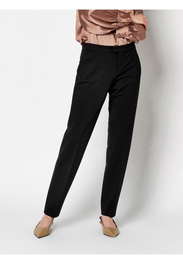 Elegante verkürzte Zigarettenhose