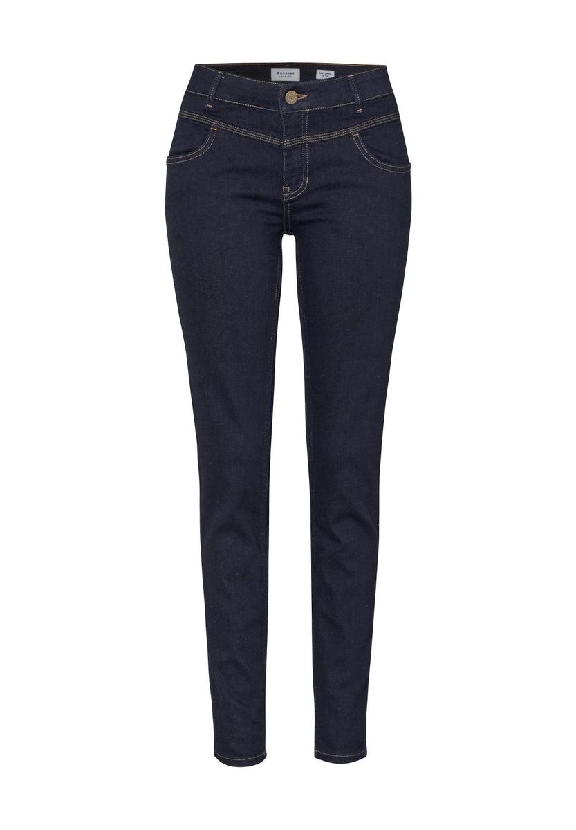 Skinny Fit Jeans in dunkler Waschung