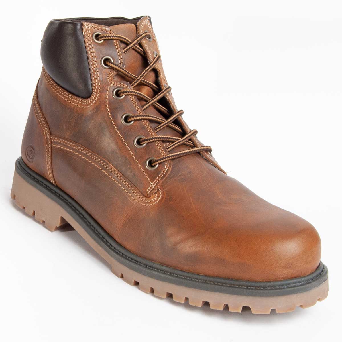 Robuste Schnürstiefel aus Leder