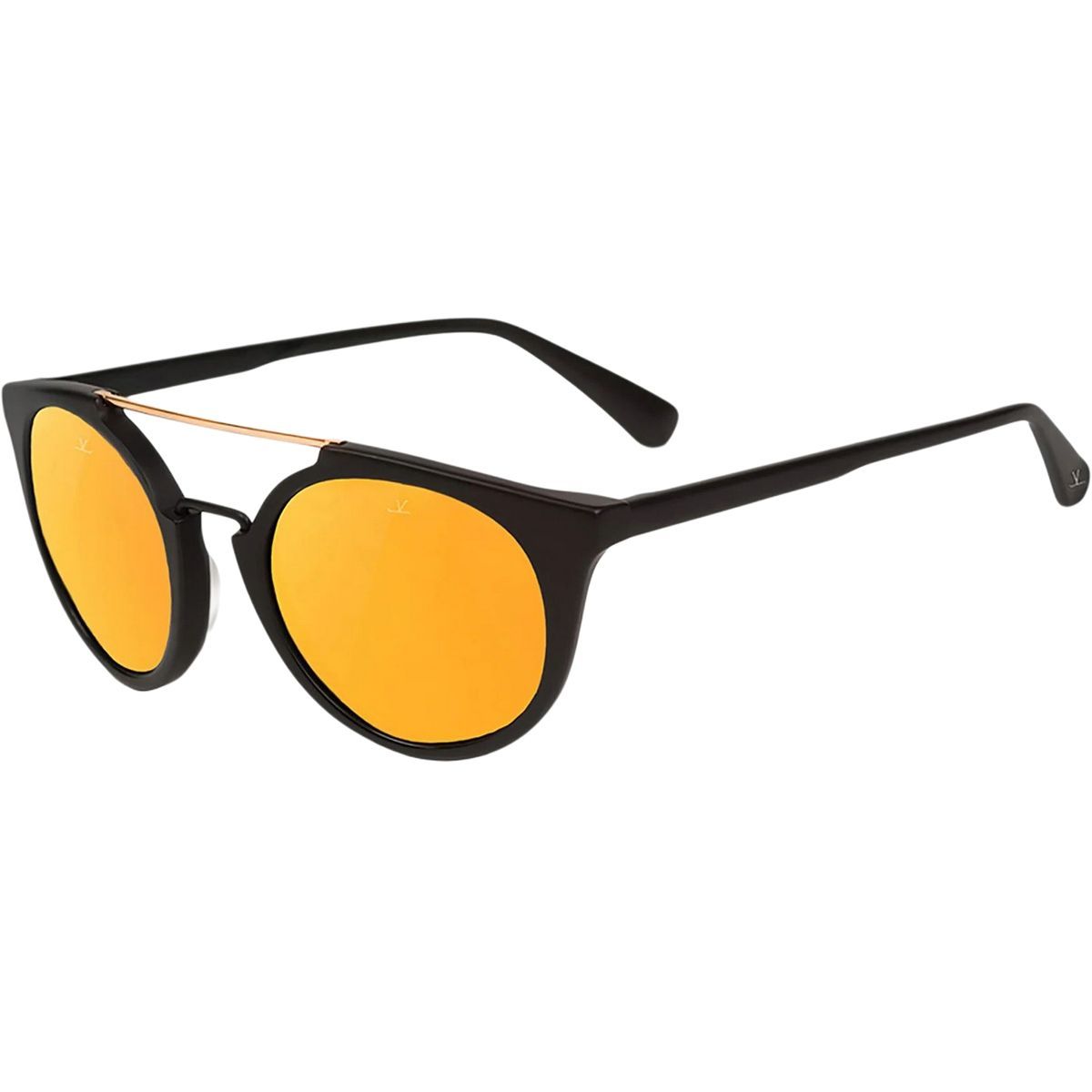 Runde Sonnenbrille mit Brauensteg