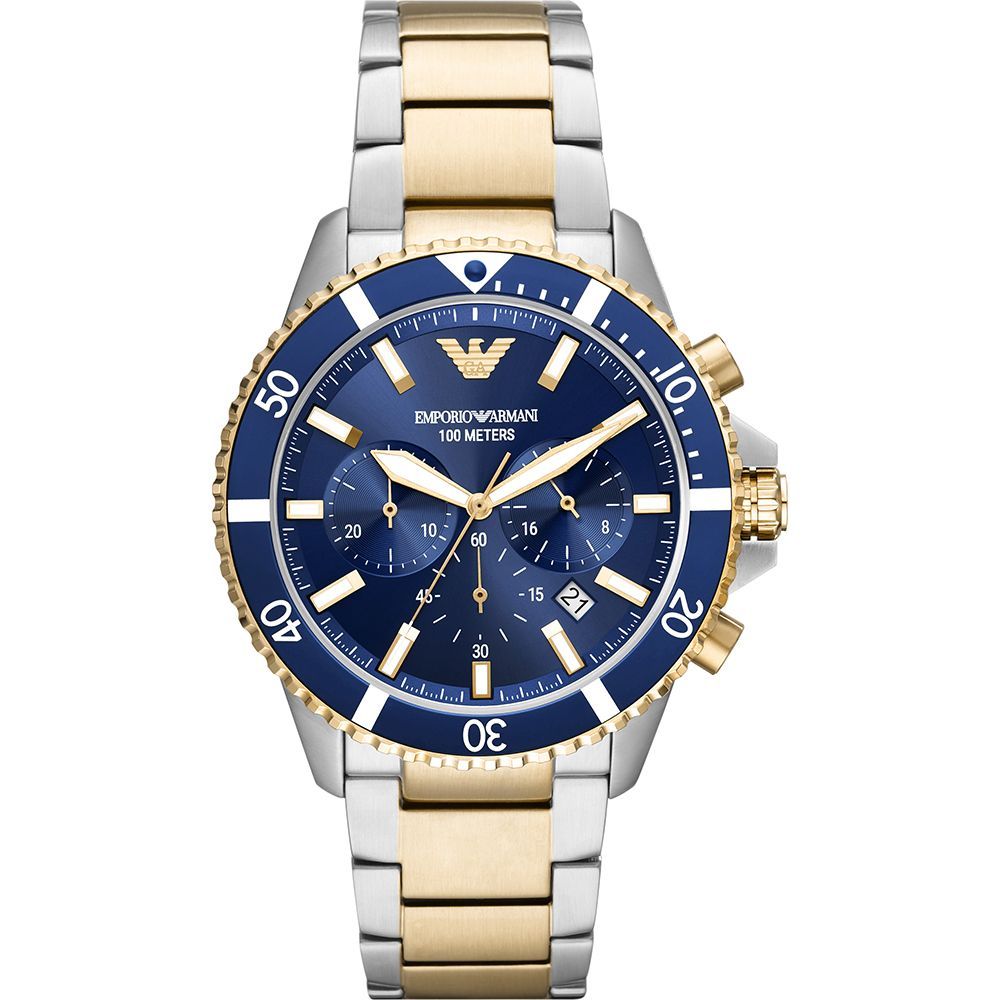 Mehrfarbige Chronograph Taucheruhr AR11362