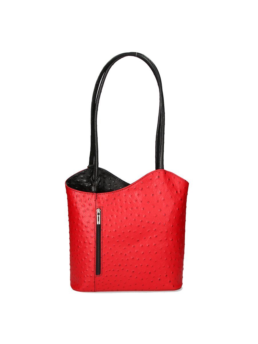 Leder Cabrio Rucksack Tote Bag