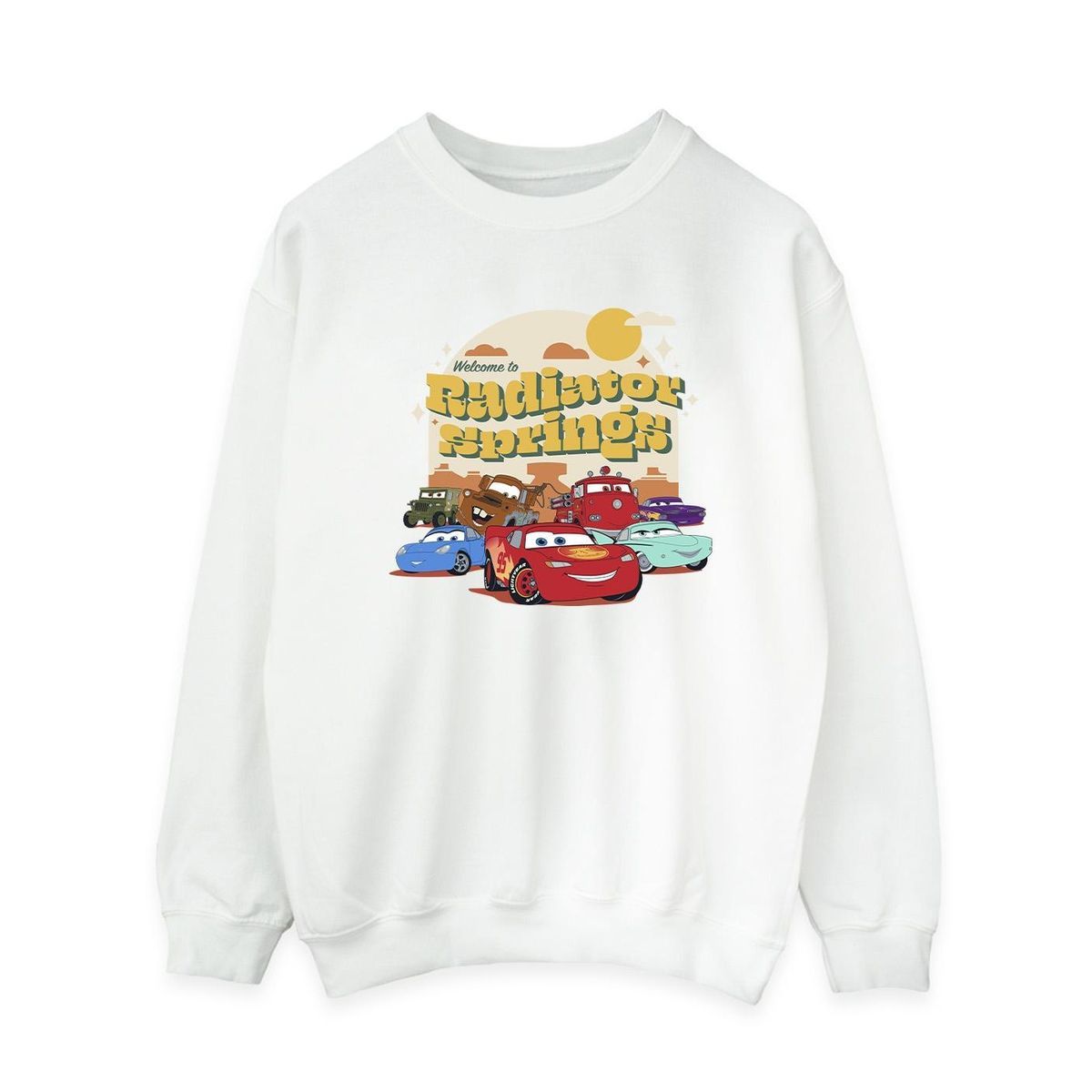 Cars Radiator Springs Grafik Sweatshirt