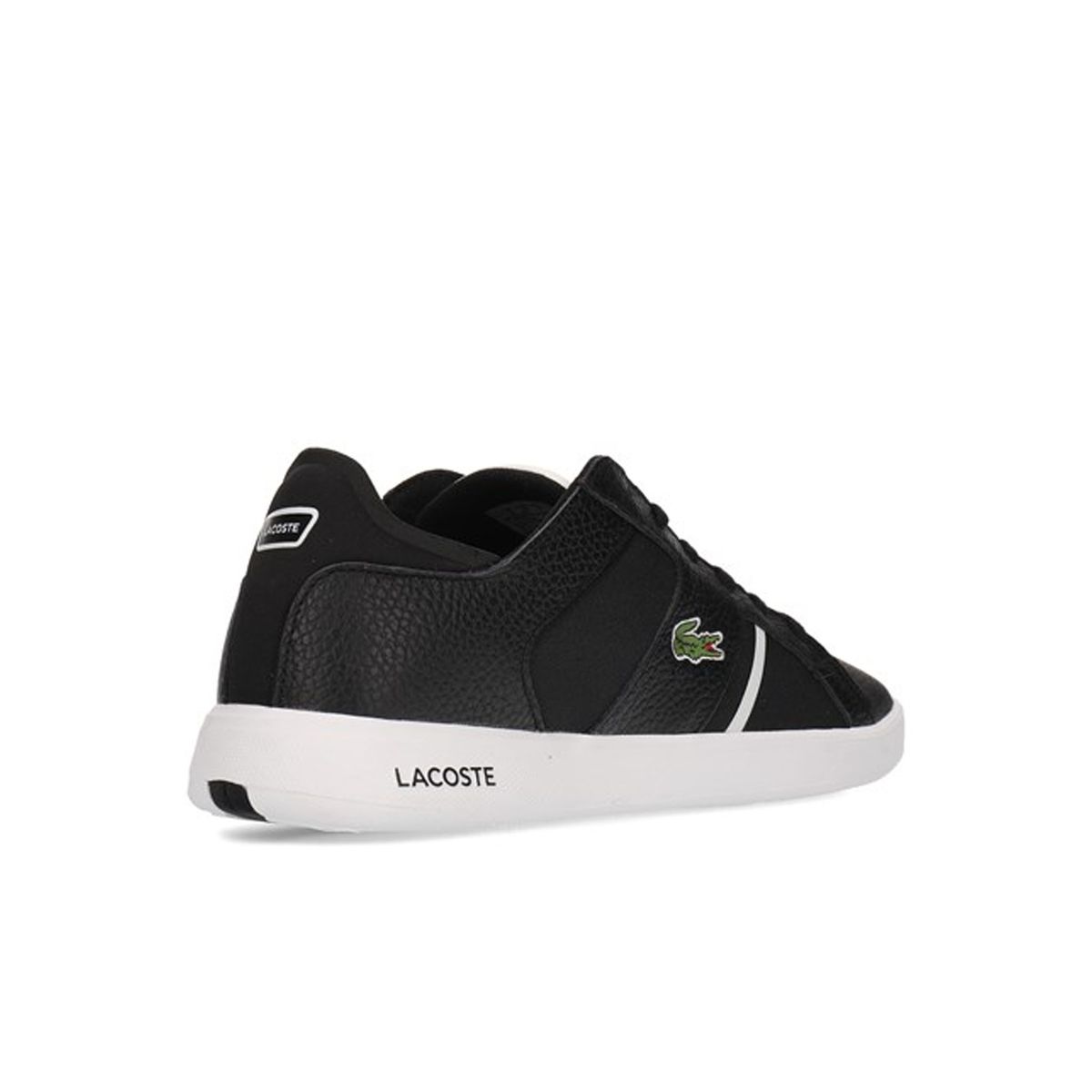Court-Sneaker aus Leder mit flachem Profil