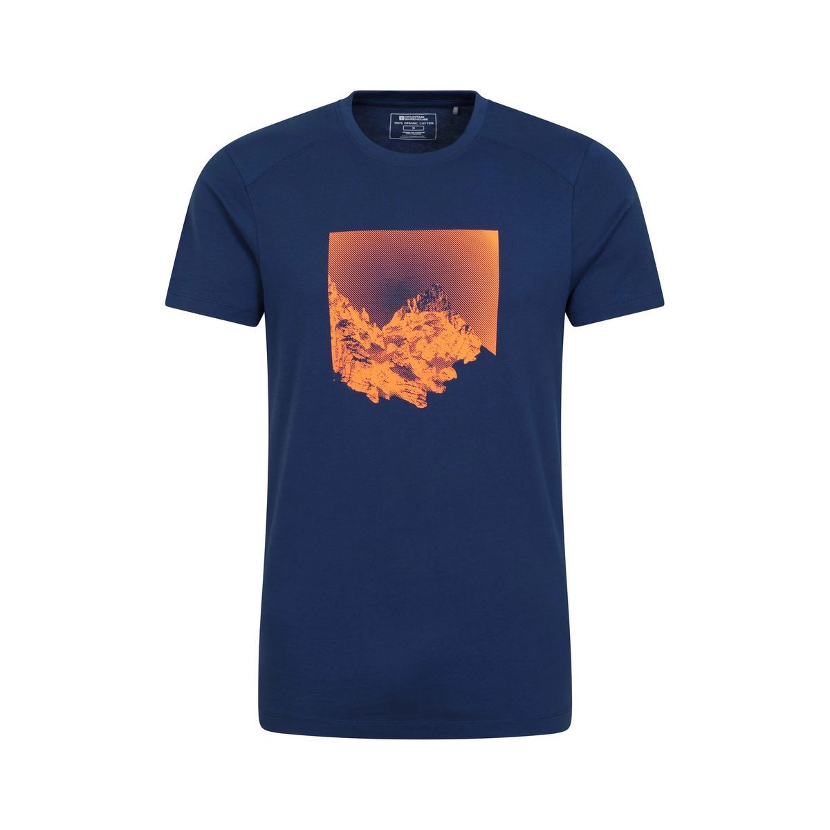 Herren T-Shirt mit Grafikprint aus Bio-Baumwolle