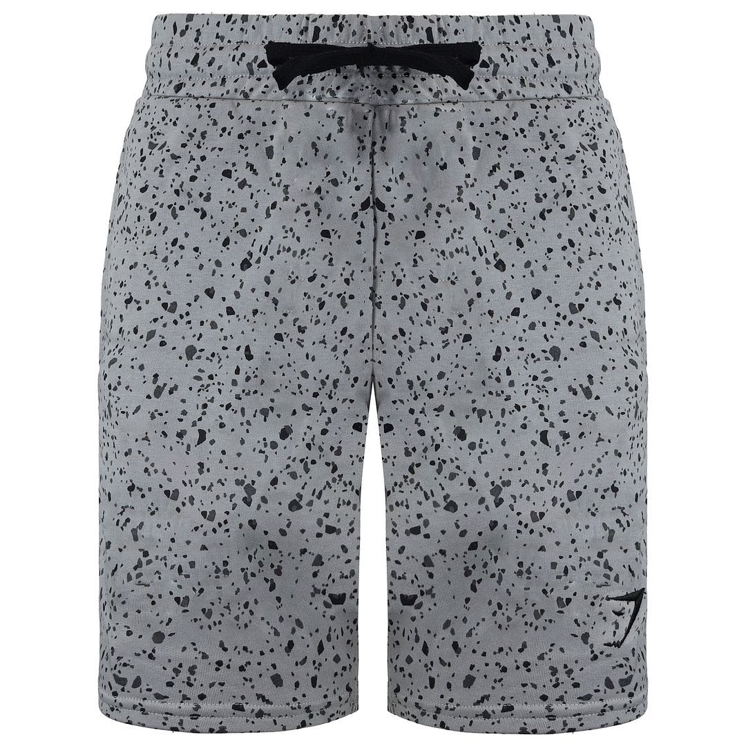 Herren-Trainingsshorts mit Micro-Print