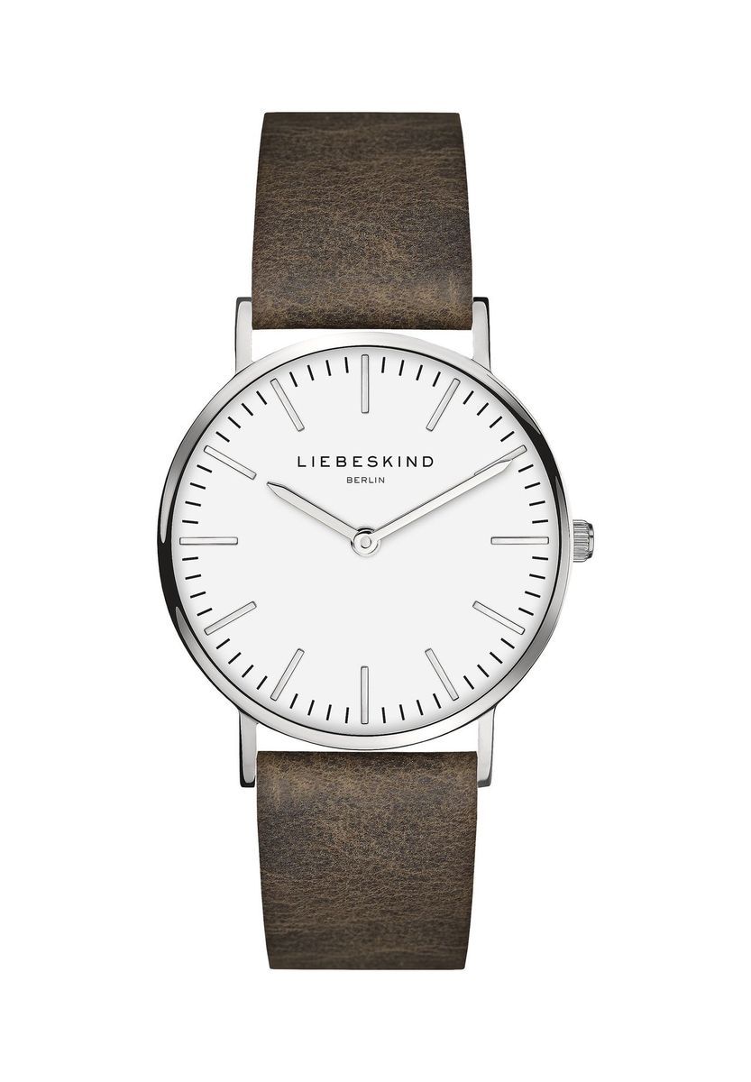 LIEBESKIND Armbanduhr, Dunkelbraun