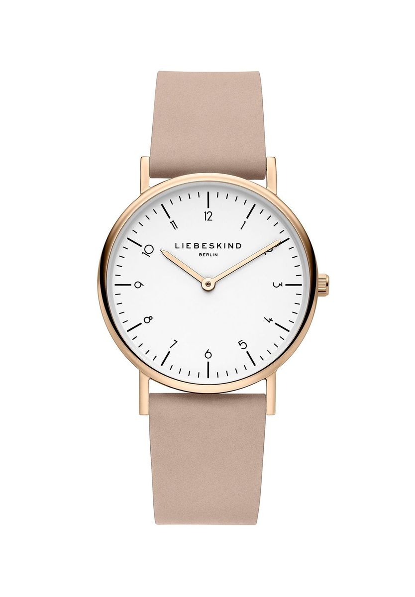 LIEBESKIND Armbanduhr, nude, beige