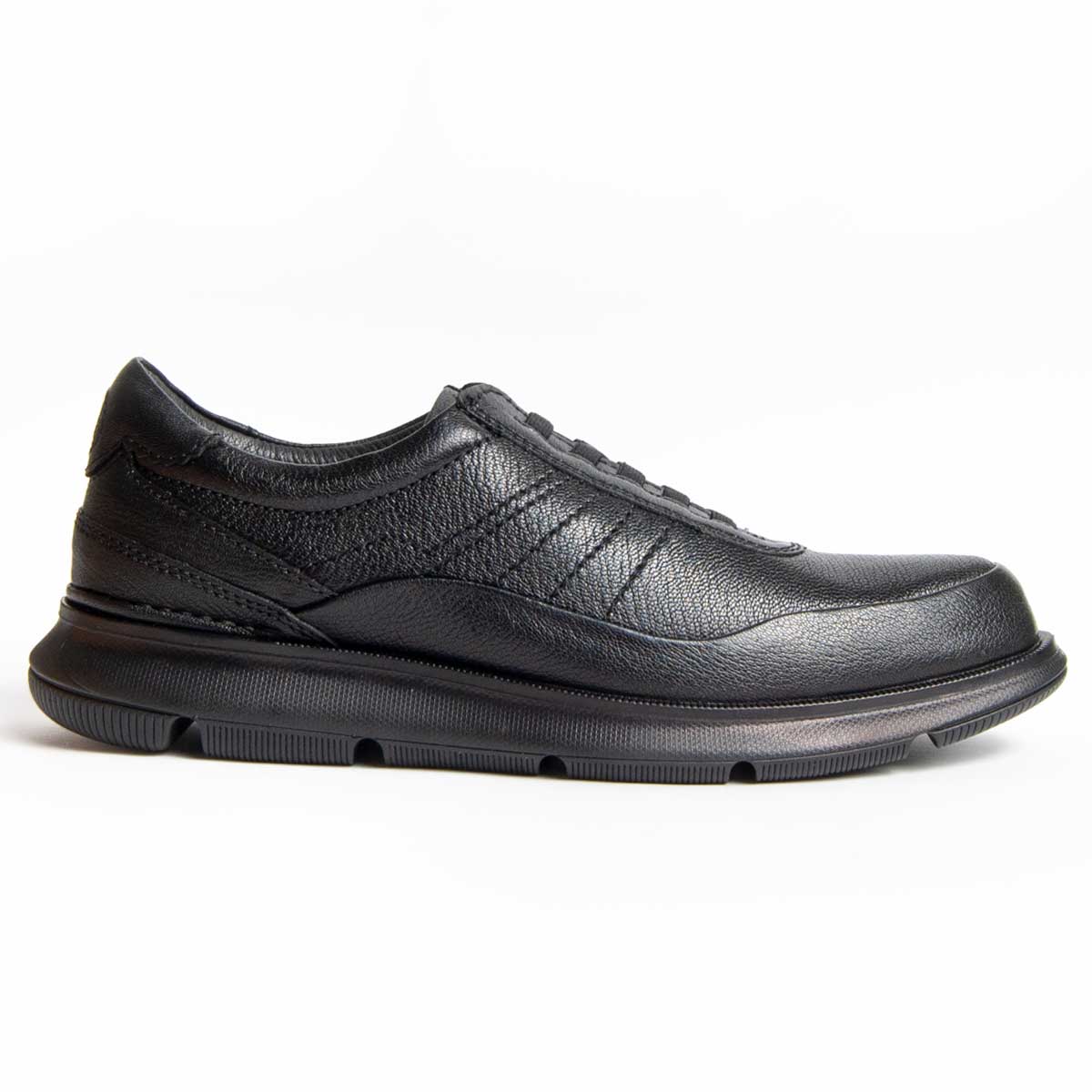 Herren Leder Oxford Komfortschuh
