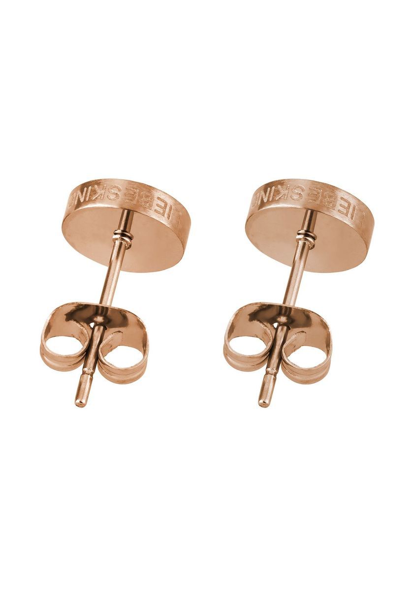 LIEBESKIND Damen Ohrstecker "LJ-0051-E-07", Edelstahl, roségold