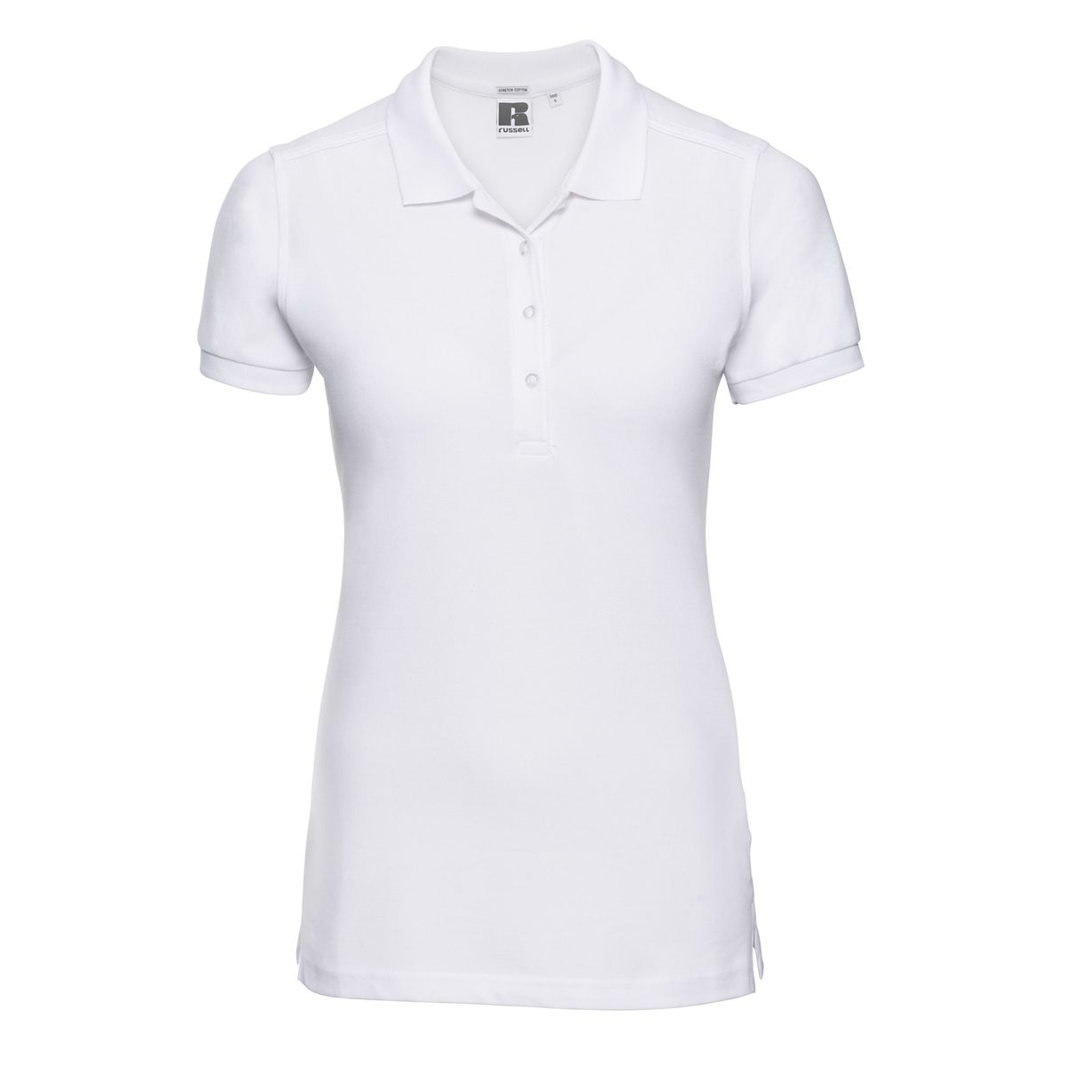 Schmal Geschnittenes Stretch-Piqué-Poloshirt