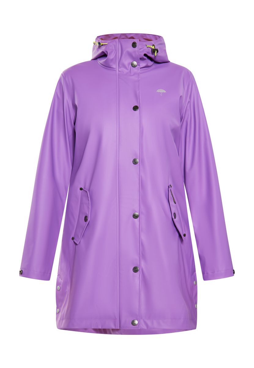 Schmuddelwedda Regenmantel Damen lila