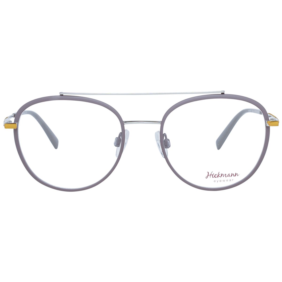 Aviator-Brillengestell im Materialmix