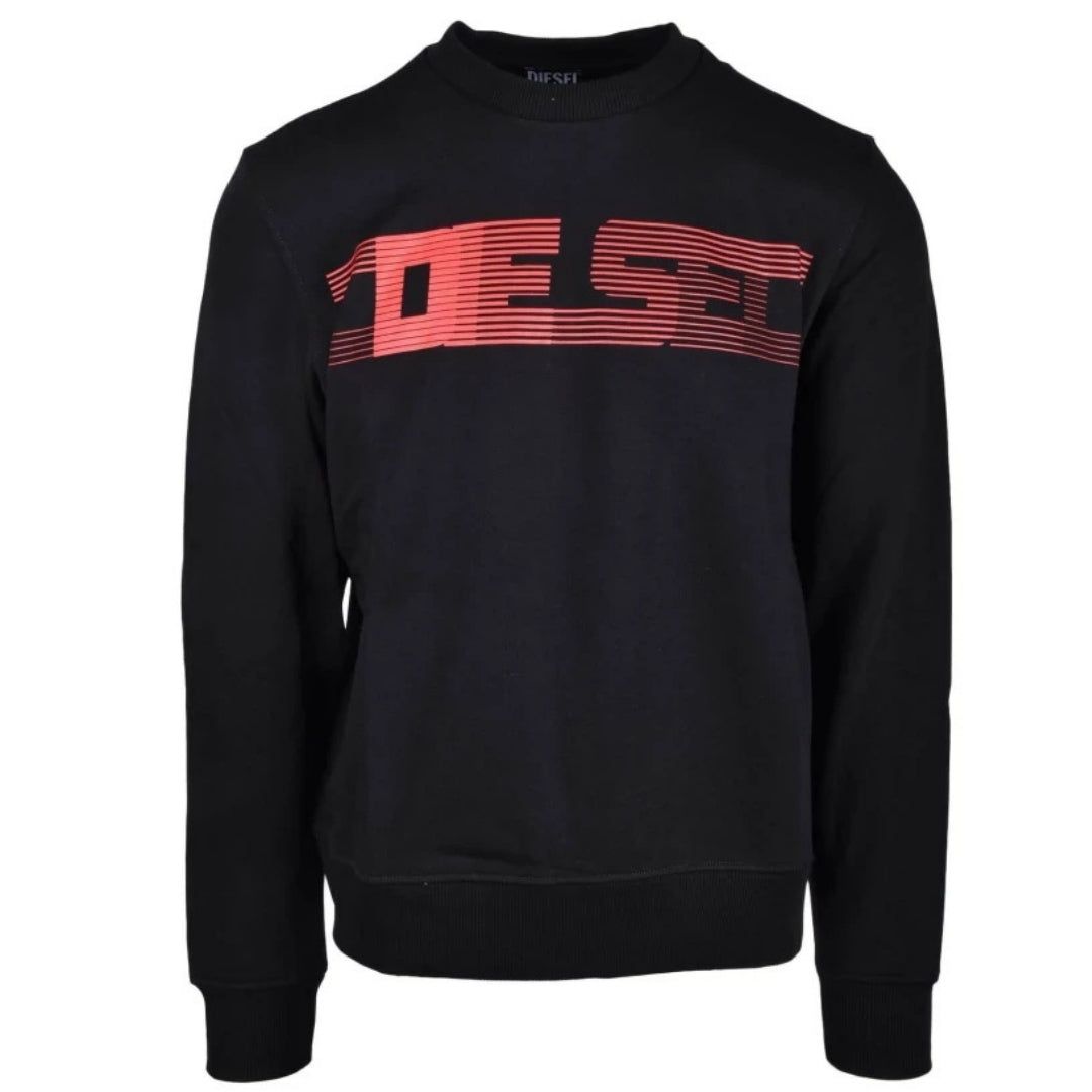 Sweatshirt aus Baumwollmischung mit Grafiklogo