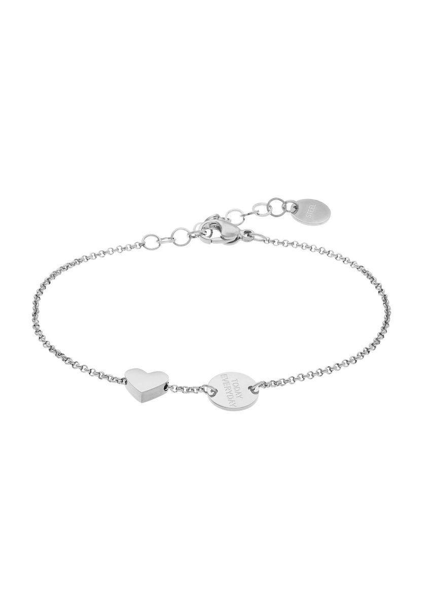 LIEBESKIND Damen Armband "LJ-0521-B-20", Edelstahl, silber