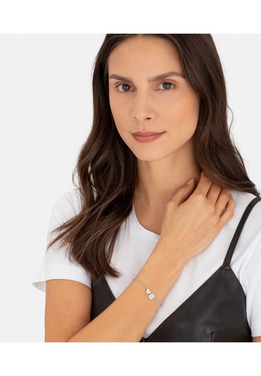 LIEBESKIND Damen Armband "LJ-0521-B-20", Edelstahl, silber