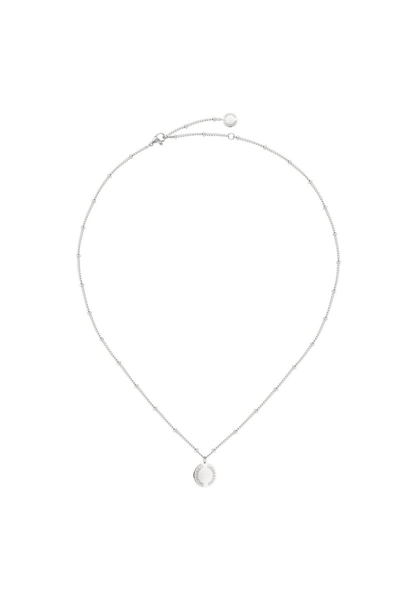 LIEBESKIND Damen Kette mit Anhänger "LJ-0582-N-46", Edelstahl, silber