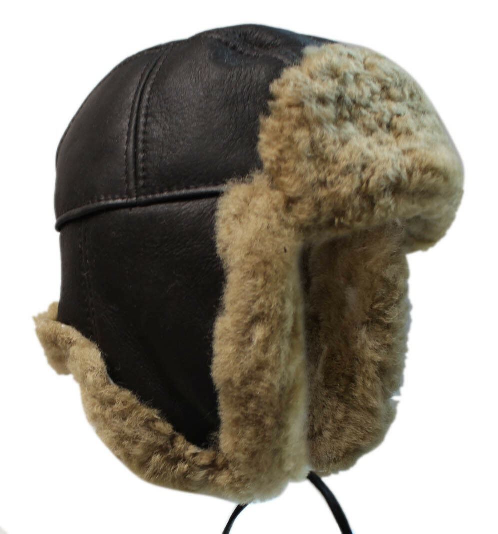 Shearling Trapper Fliegermütze