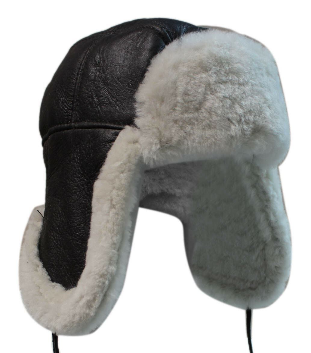 Shearling Trapper Fliegermütze