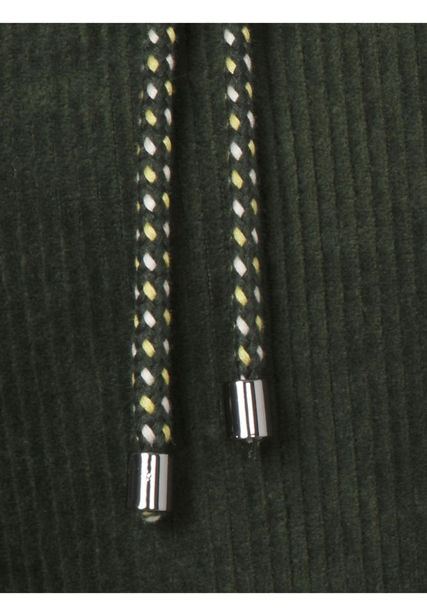 Cord-Hoodie mit Kordelzugdetail
