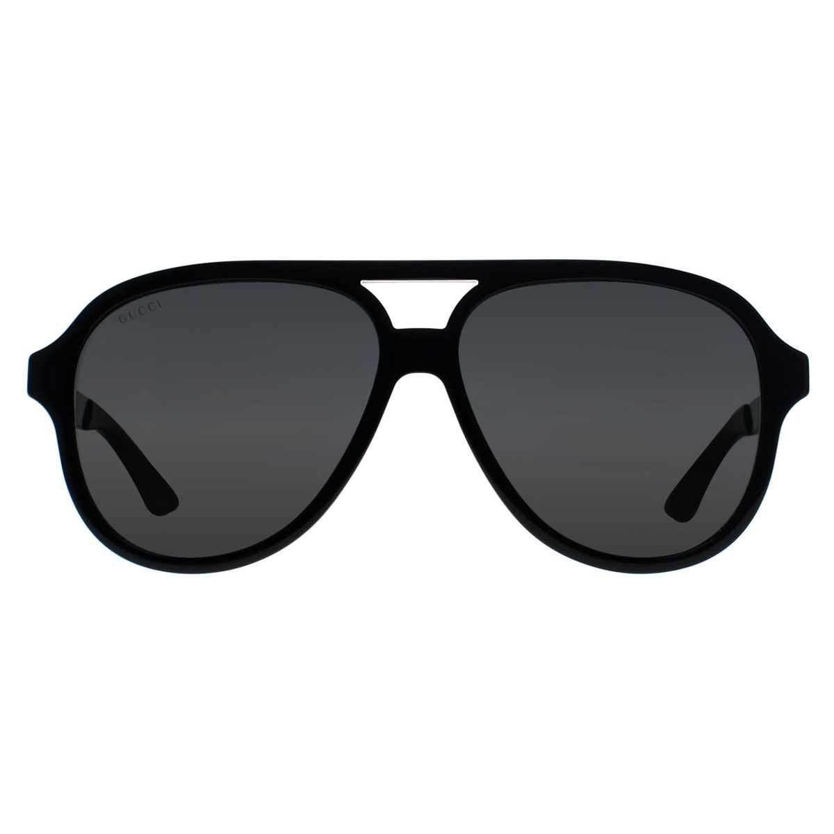 Klassische schwarze Pilotenbrille