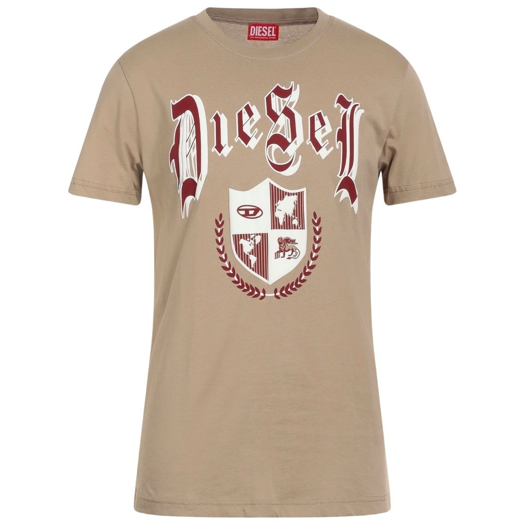 Grafik-T-Shirt mit mittelalterlichem Wappen
