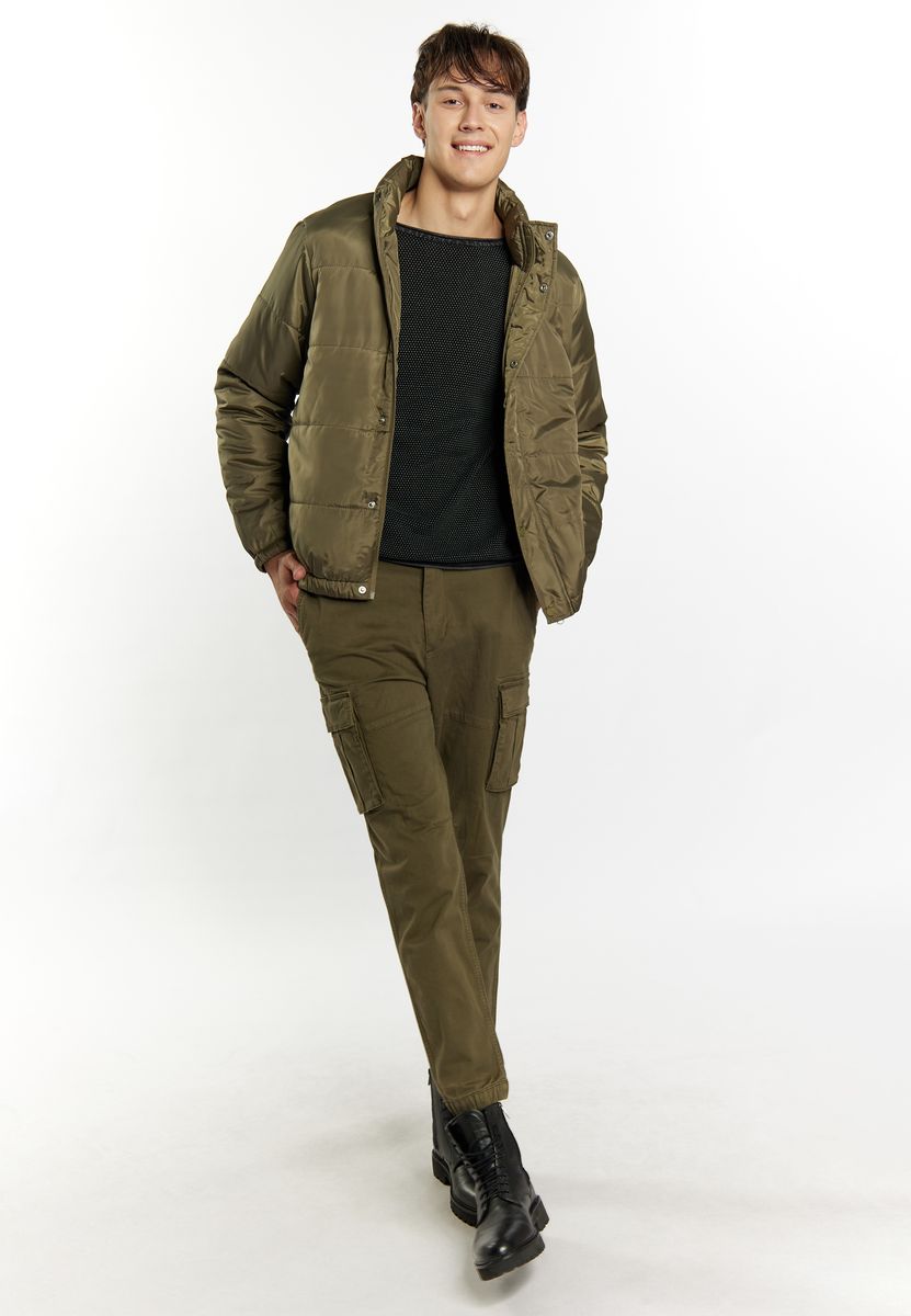 Leichte wattierte gesteppte Blousonjacke