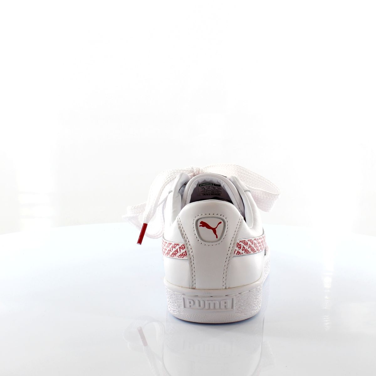 Basket Heart Leder-Sneaker mit Schleifen