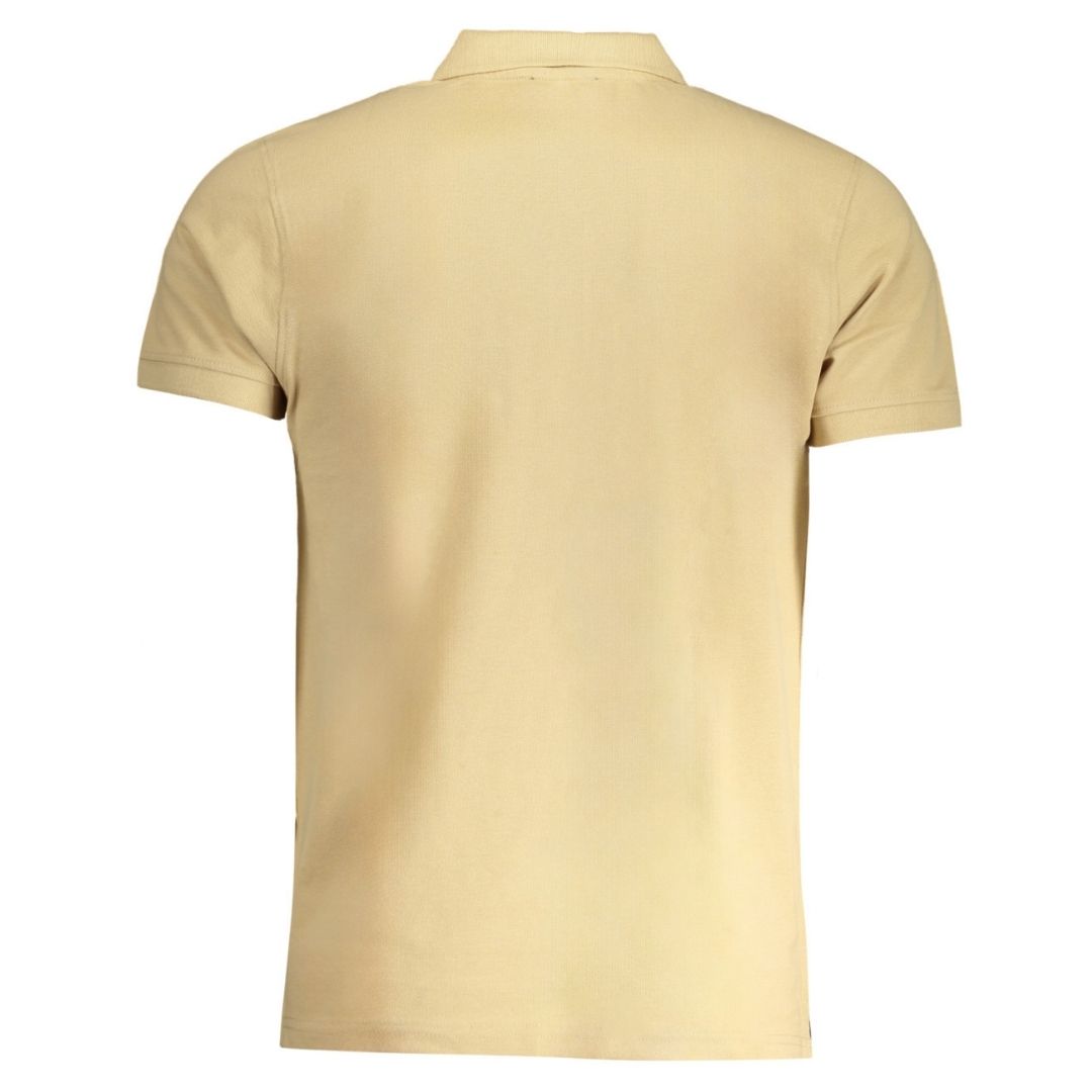 Klassisches Polo-Shirt mit Logo-Schriftzug