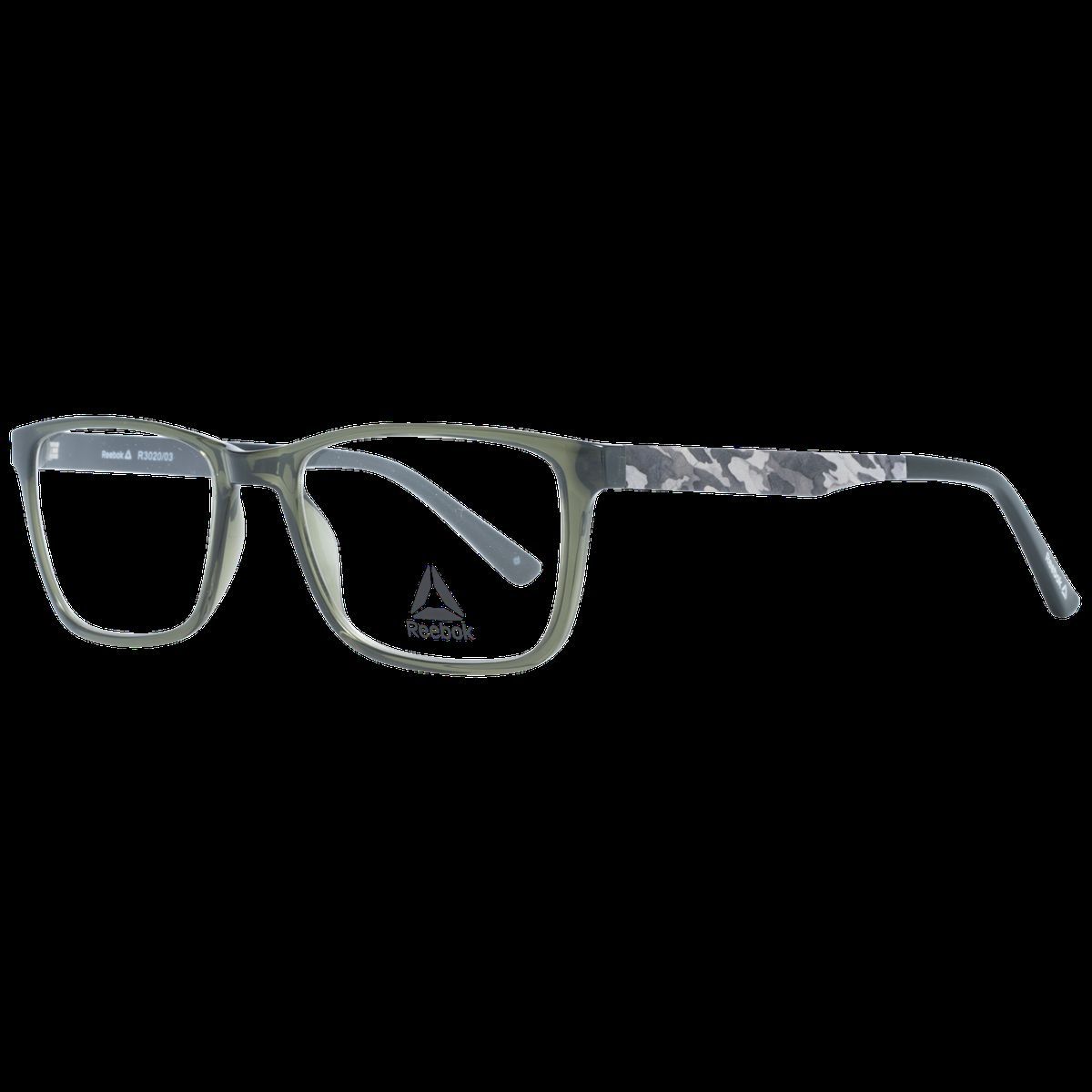 Rechteckige Olivefarbene Unisex-Brille