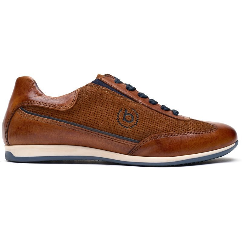 Herren-Leder-Sneaker mit niedrigem Profil
