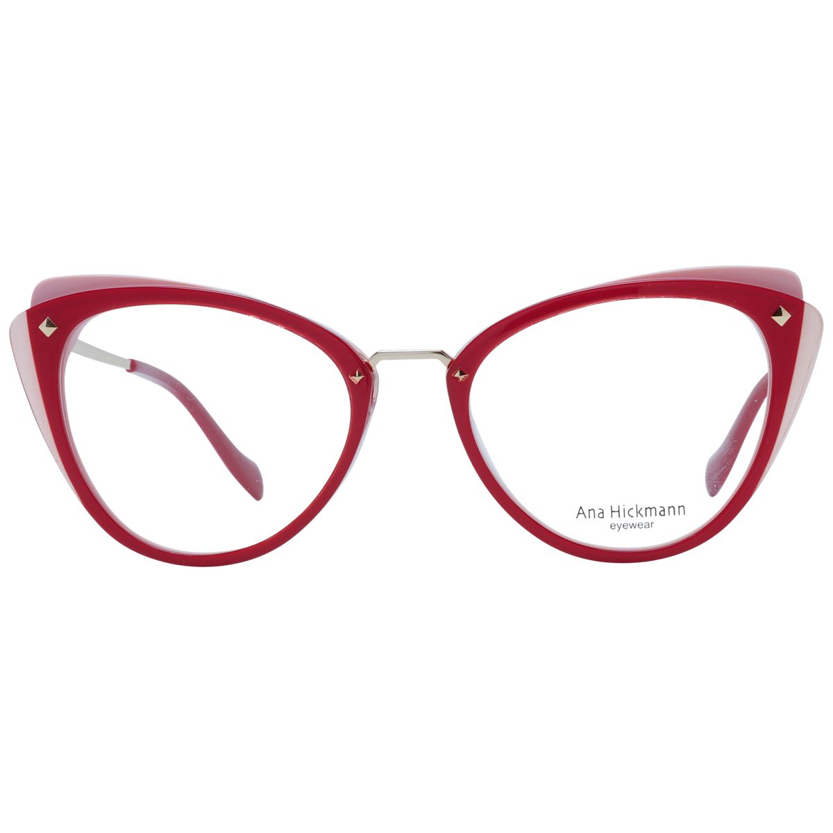 Schicke Cat-Eye-Brille mit Nieten