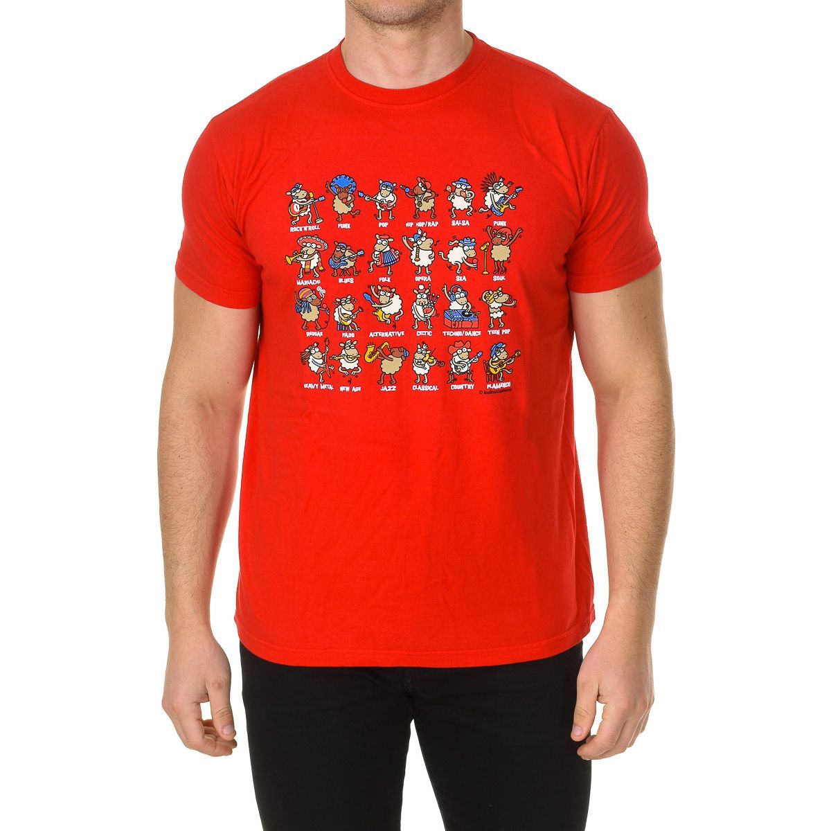 T-Shirt mit Grafikprint und Rundhalsausschnitt
