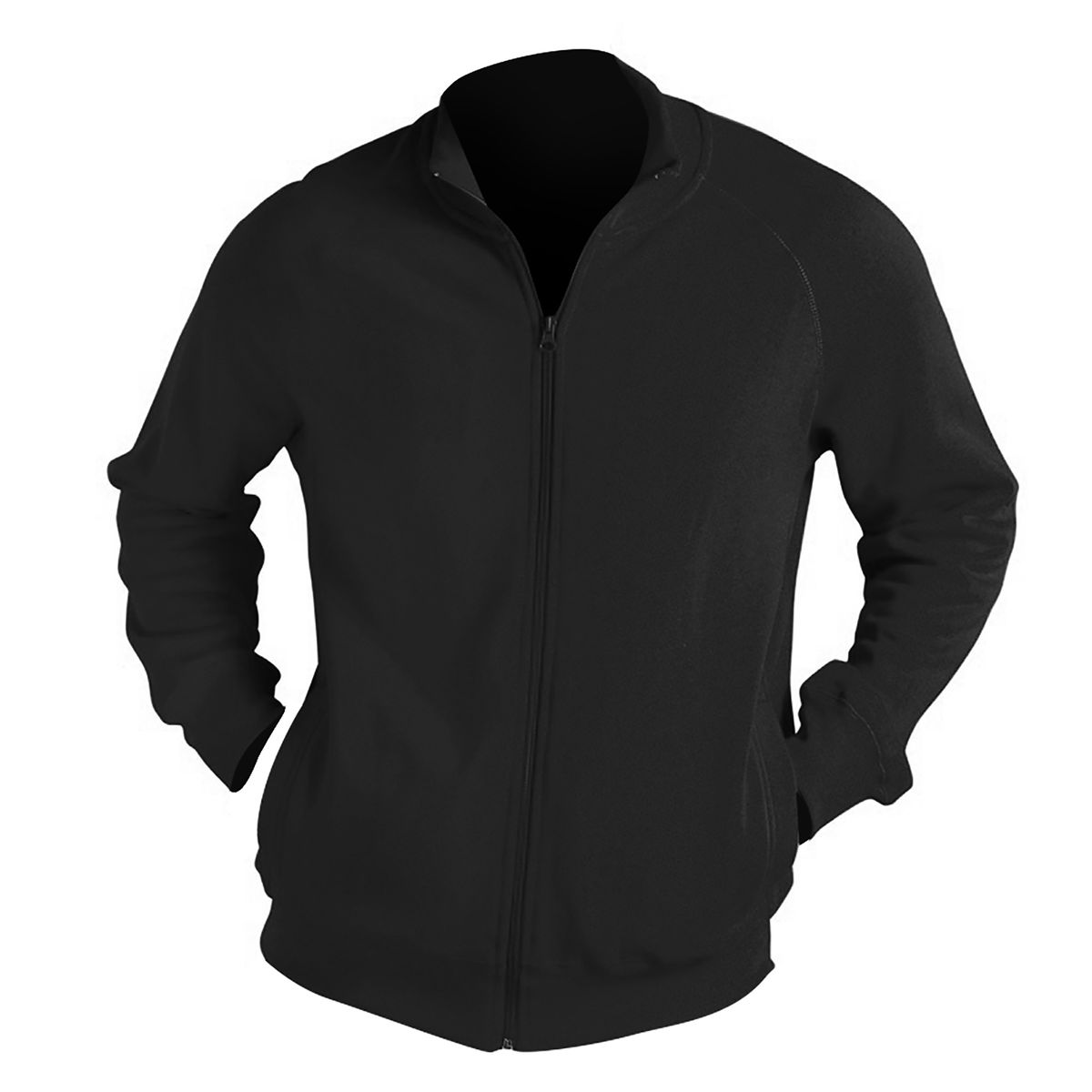 Herren Fleece Jacke mit Reißverschluss