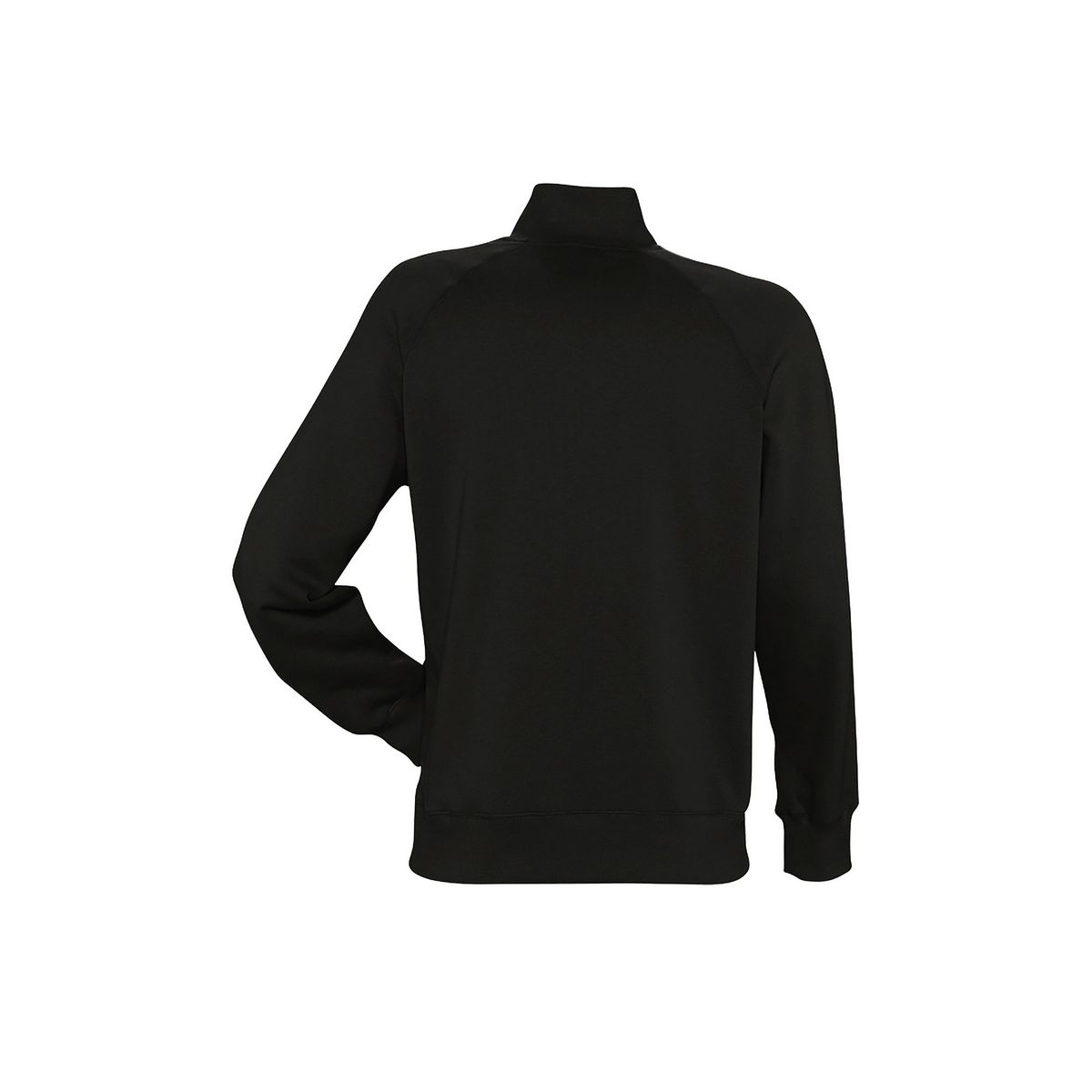 Klassische Raglan-Sweatjacke mit Reißverschluss