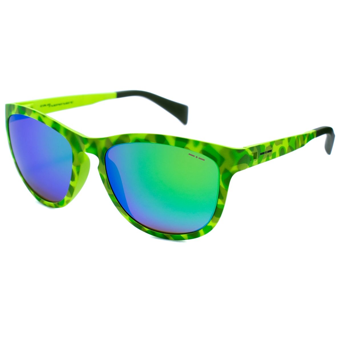 Graue gemusterte Unisex-Sonnenbrille