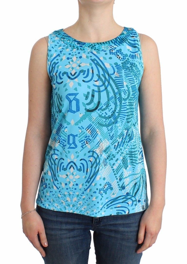 Ärmelloses Tanktop mit Print