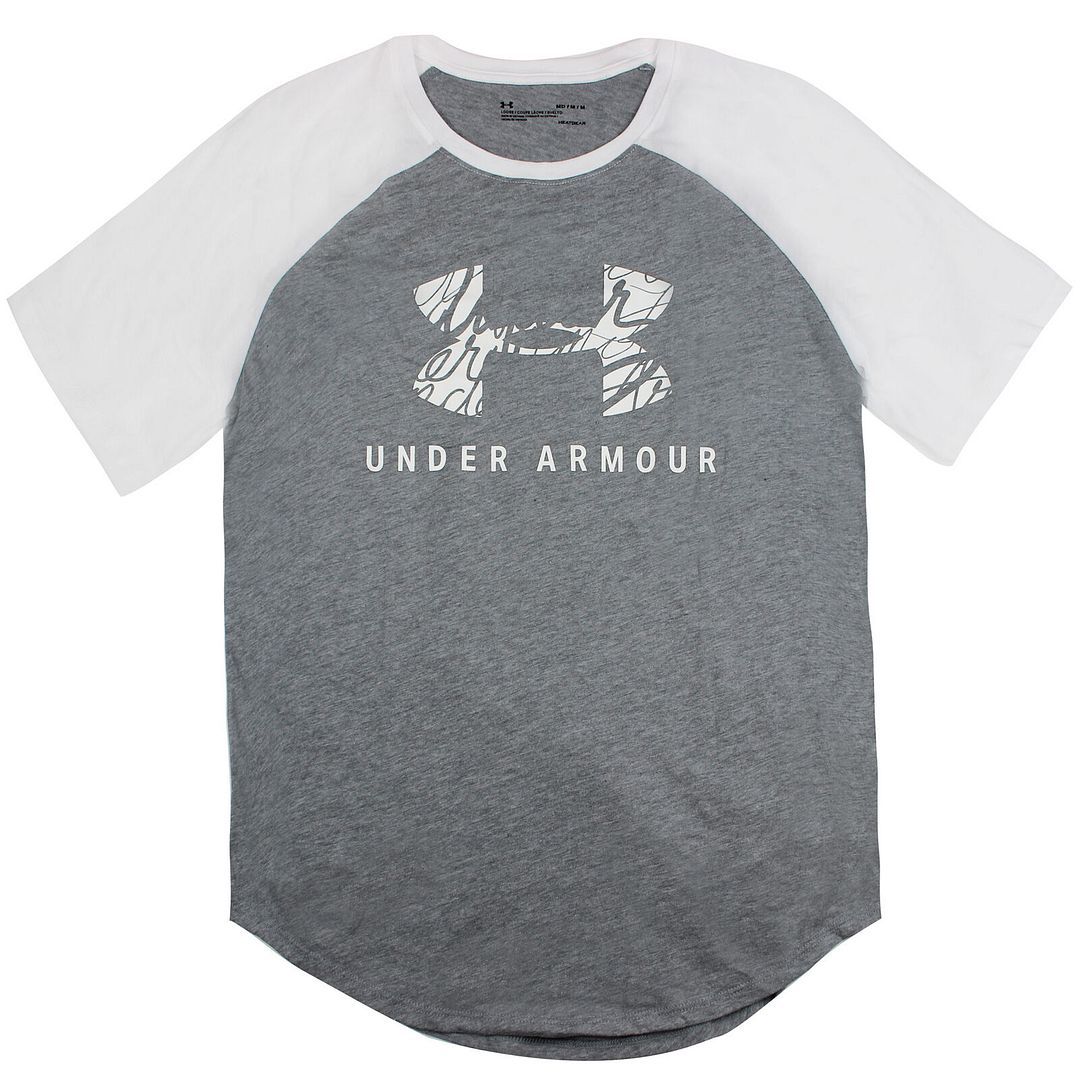 Grafik T-Shirt mit Raglanärmeln