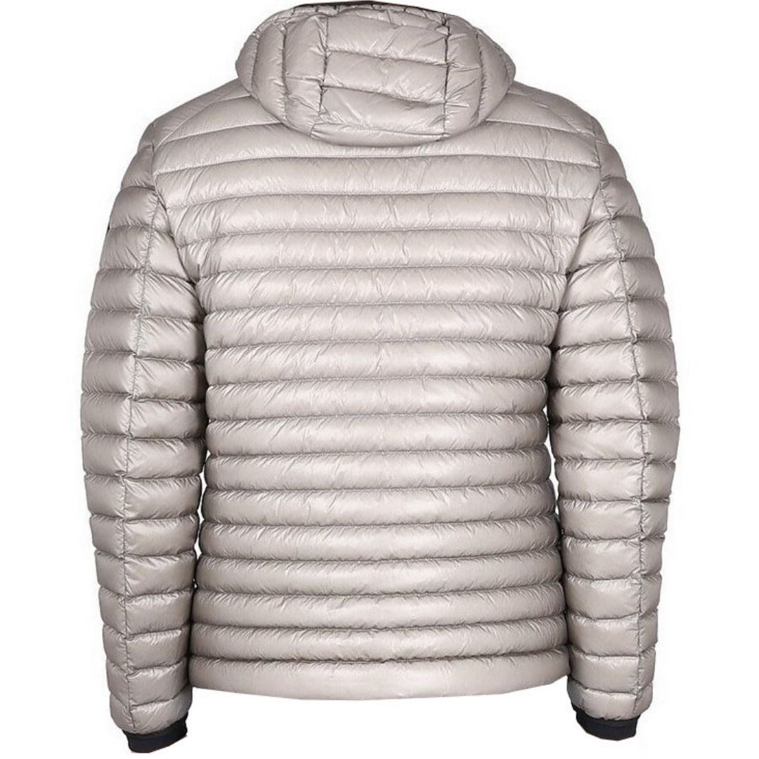 Leichte Wattierte Daunenjacke mit Kapuze