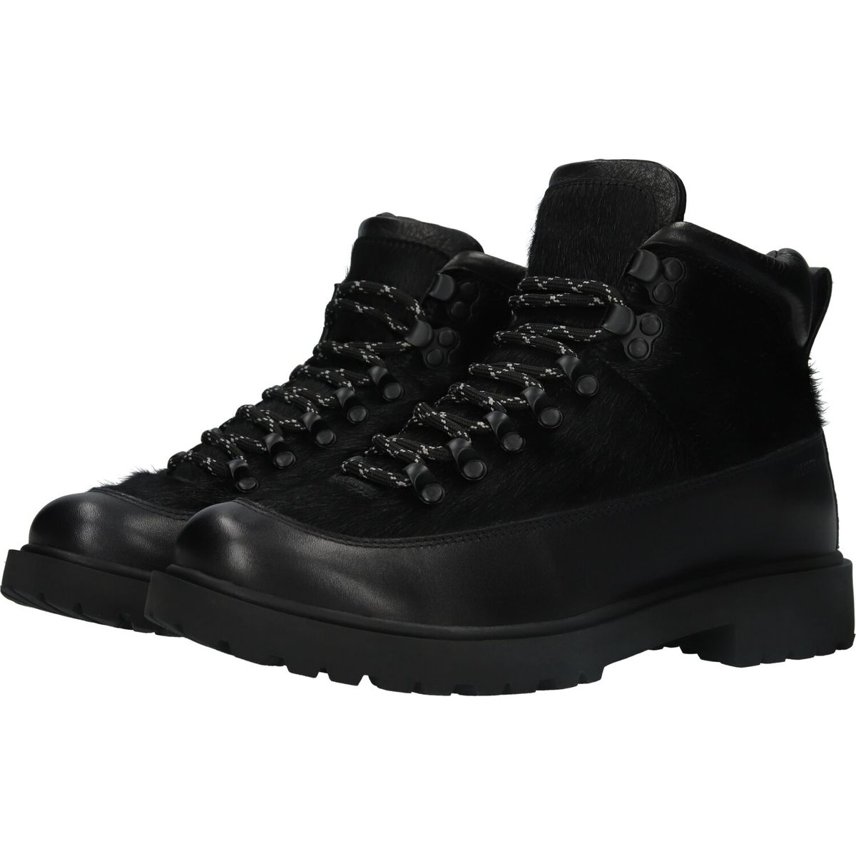 Leder- und Kuhfell-Wanderstiefel