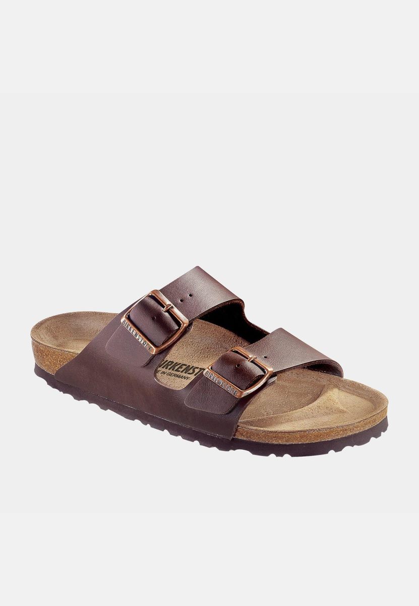 Unisex Arizona braune Ledersandalen