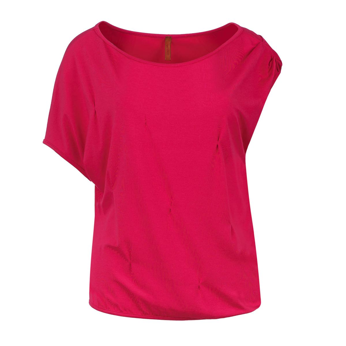 Asymmetrisches Stretch-Jersey-Top
