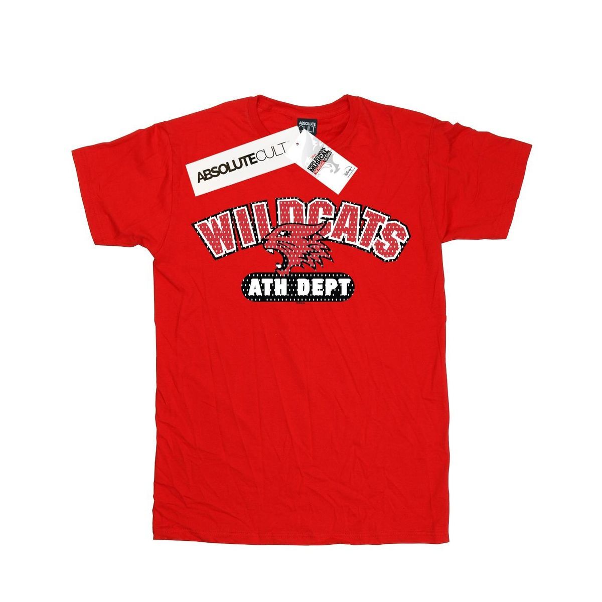 Disney - "High School Musical The Musical Wildcats Athletic" T-Shirt für Herren (Rot)