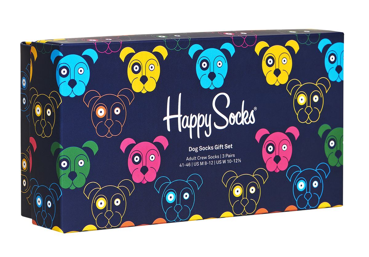 Originelle Socken mit Hundemotiven