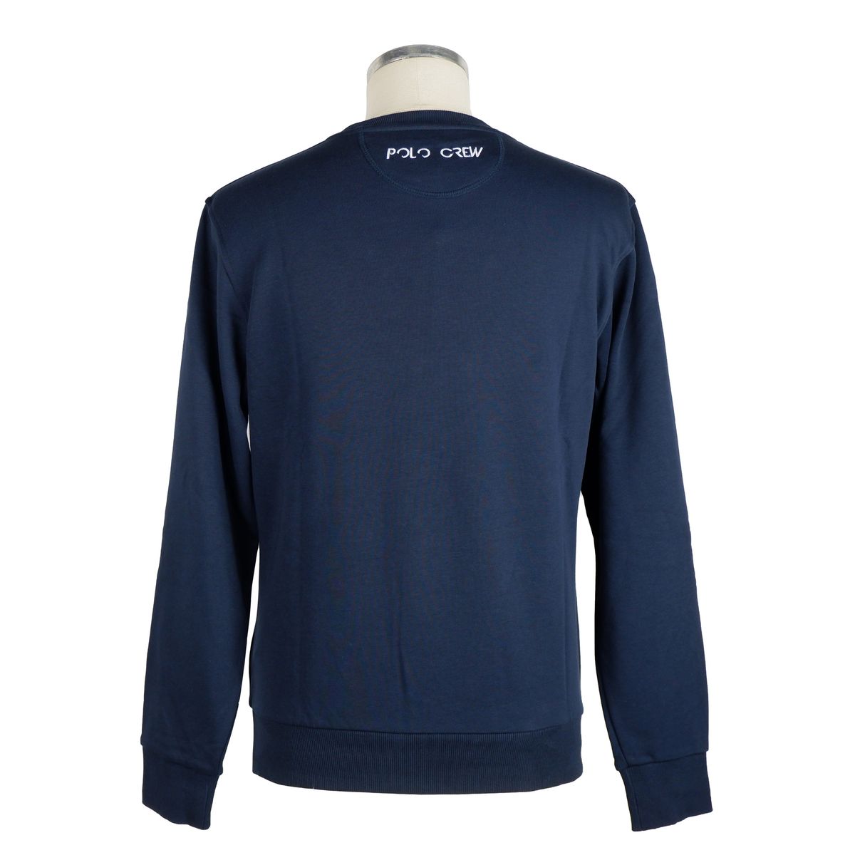 Baumwoll-Sweatshirt mit Logo-Stickerei