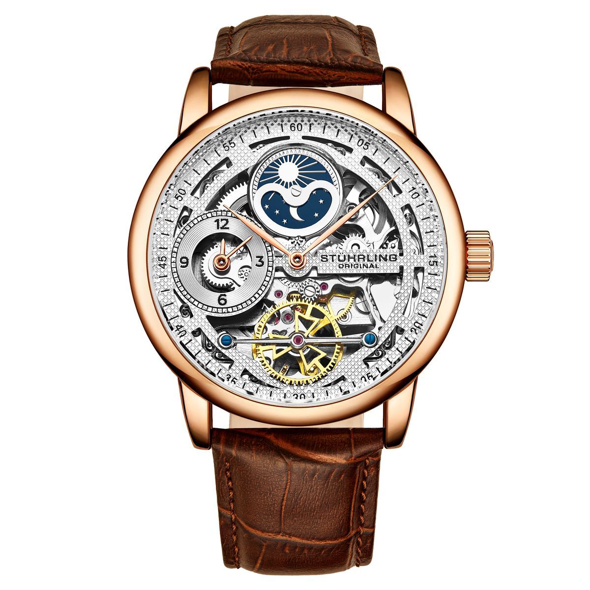Automatische Skelett-Uhr