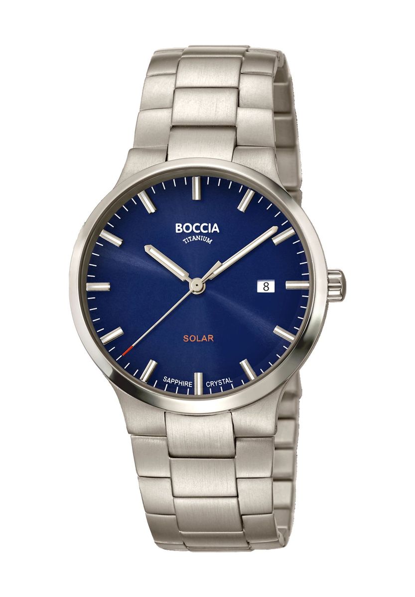 Herren Titanium Solarbetriebene Uhr