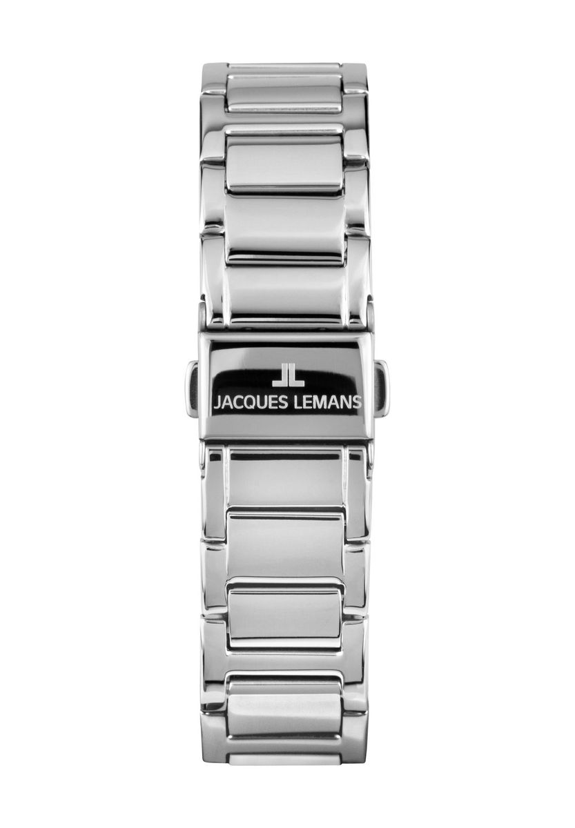 Elegante silberne Damenarmbanduhr